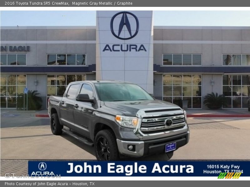 Magnetic Gray Metallic / Graphite 2016 Toyota Tundra SR5 CrewMax