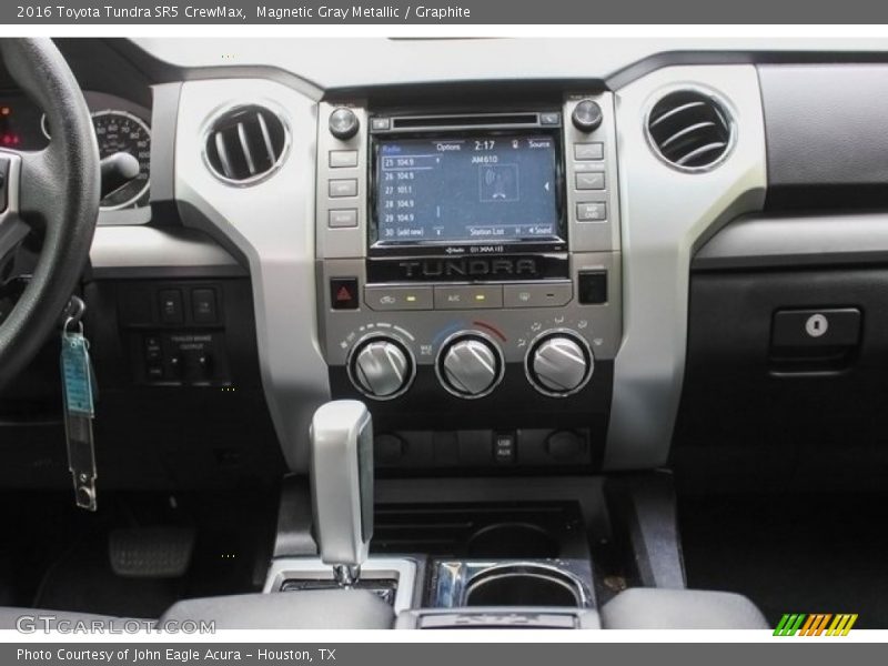 Magnetic Gray Metallic / Graphite 2016 Toyota Tundra SR5 CrewMax