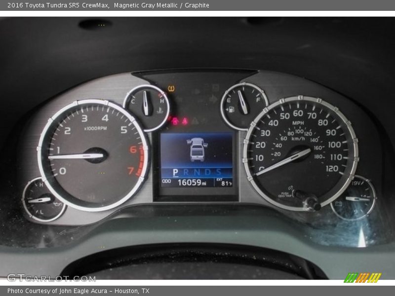 Magnetic Gray Metallic / Graphite 2016 Toyota Tundra SR5 CrewMax