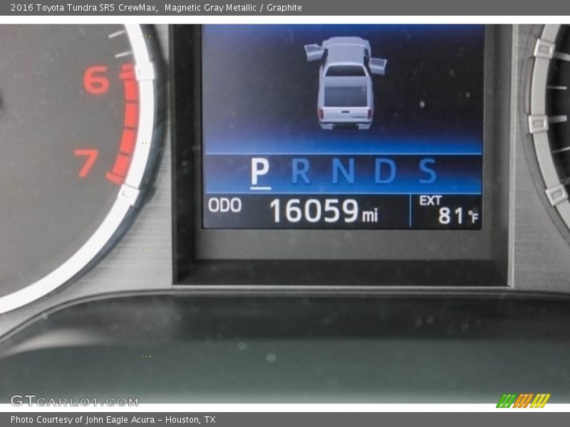 Magnetic Gray Metallic / Graphite 2016 Toyota Tundra SR5 CrewMax