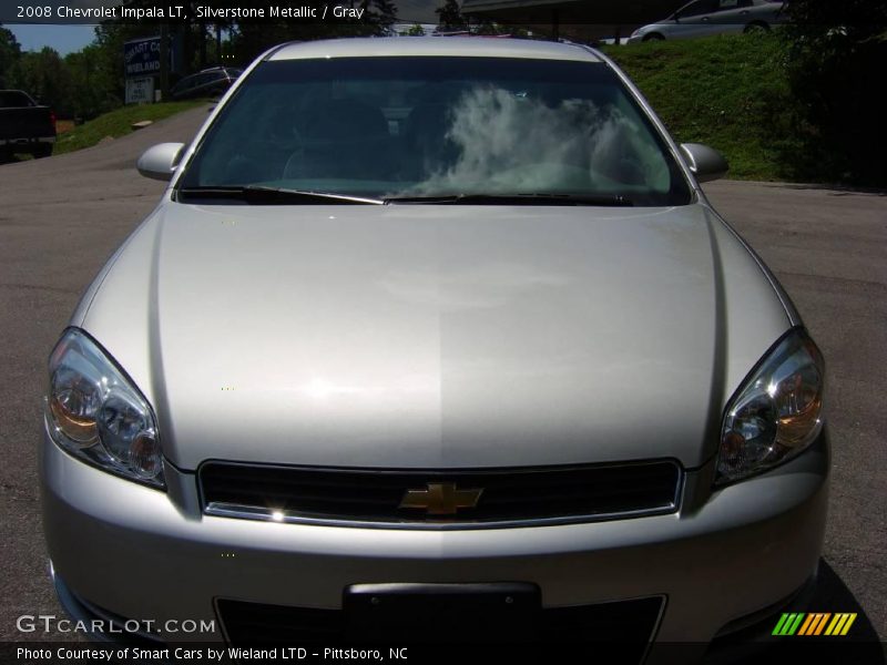 Silverstone Metallic / Gray 2008 Chevrolet Impala LT