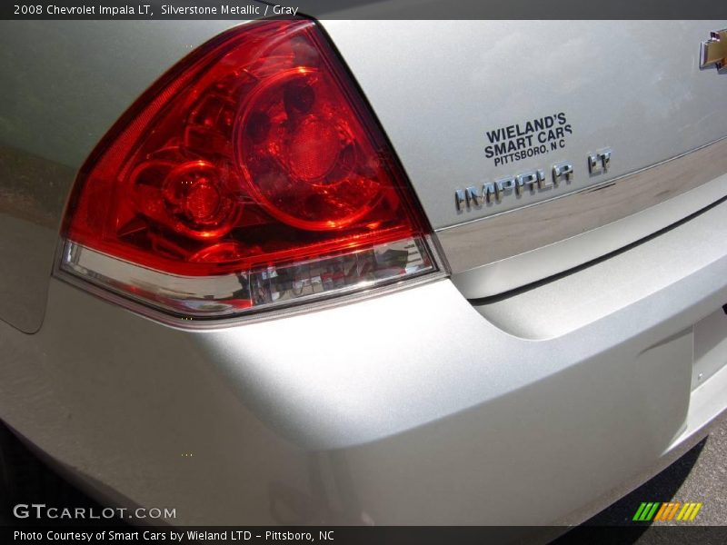 Silverstone Metallic / Gray 2008 Chevrolet Impala LT