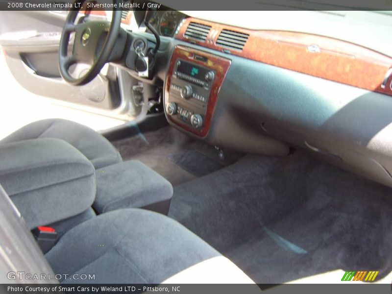 Silverstone Metallic / Gray 2008 Chevrolet Impala LT