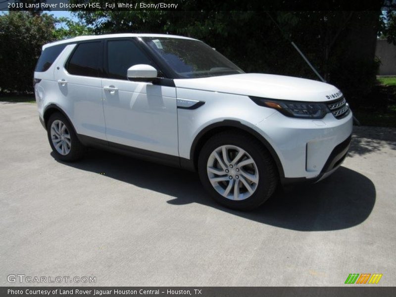 Fuji White / Ebony/Ebony 2018 Land Rover Discovery HSE