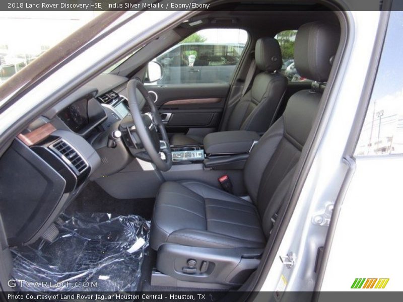 Front Seat of 2018 Discovery HSE
