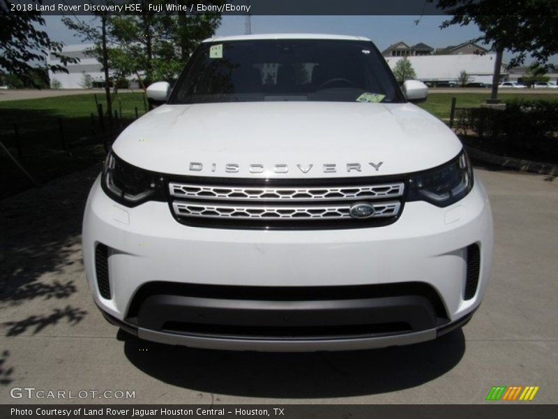Fuji White / Ebony/Ebony 2018 Land Rover Discovery HSE