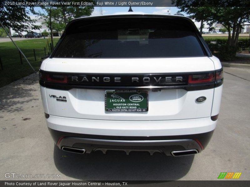 Fuji White / Light Oyster/Ebony 2018 Land Rover Range Rover Velar First Edition