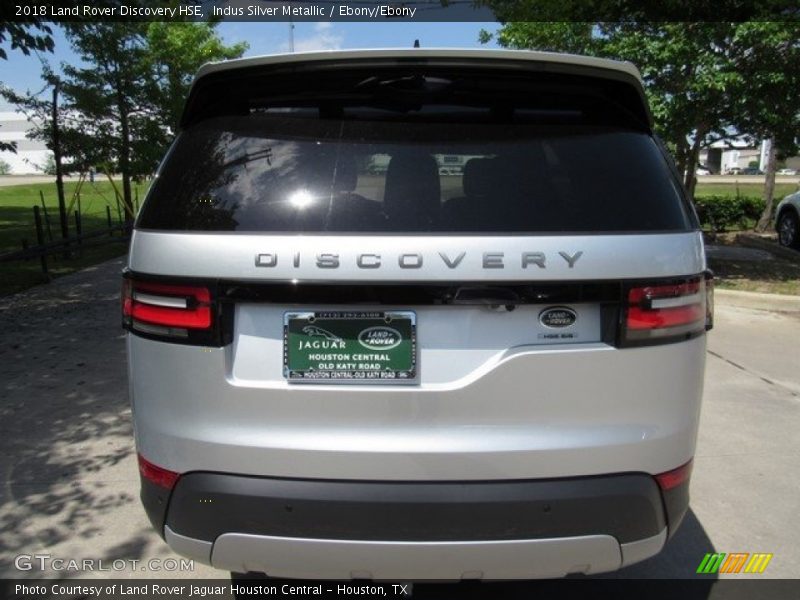 Indus Silver Metallic / Ebony/Ebony 2018 Land Rover Discovery HSE