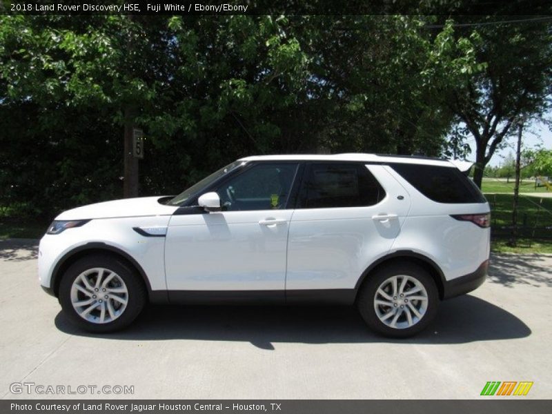 Fuji White / Ebony/Ebony 2018 Land Rover Discovery HSE