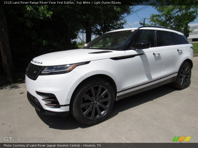 Fuji White / Light Oyster/Ebony 2018 Land Rover Range Rover Velar First Edition