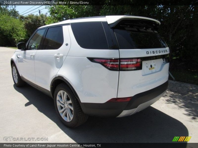 Fuji White / Ebony/Ebony 2018 Land Rover Discovery HSE