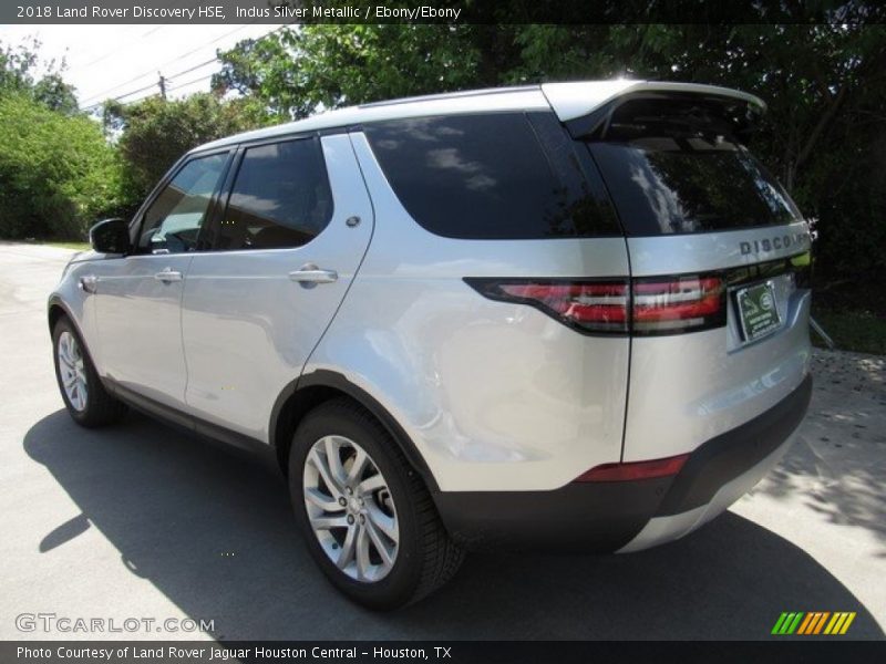 Indus Silver Metallic / Ebony/Ebony 2018 Land Rover Discovery HSE