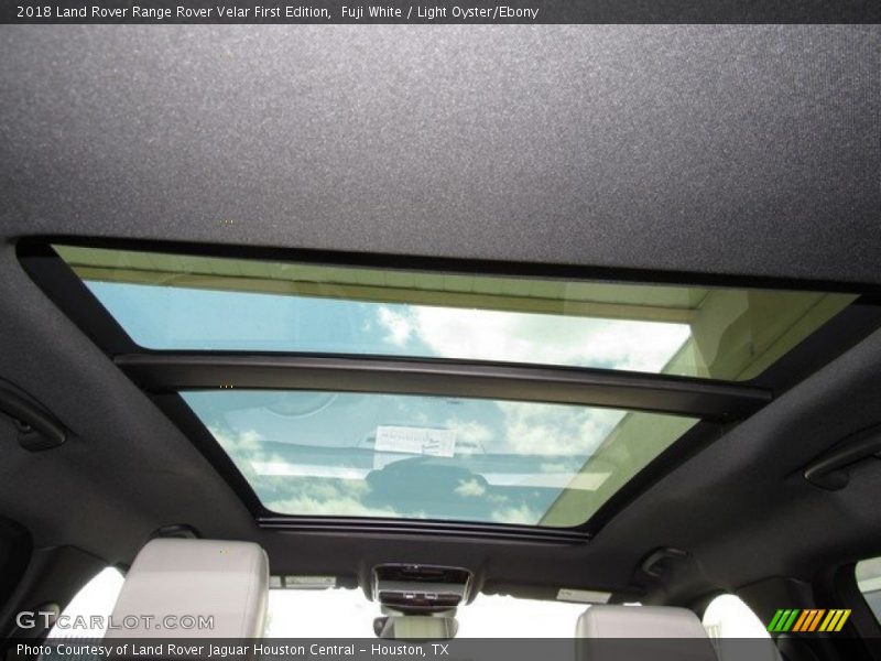 Fuji White / Light Oyster/Ebony 2018 Land Rover Range Rover Velar First Edition