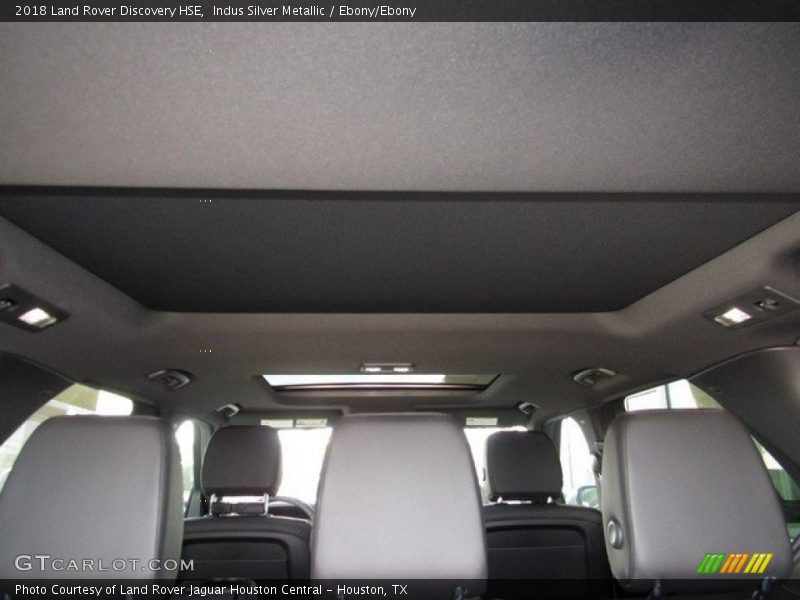 Indus Silver Metallic / Ebony/Ebony 2018 Land Rover Discovery HSE