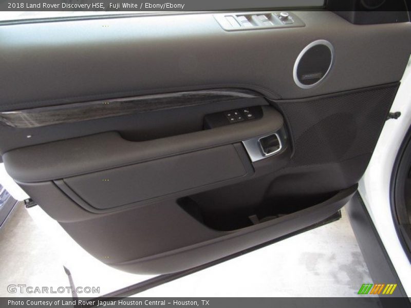 Fuji White / Ebony/Ebony 2018 Land Rover Discovery HSE
