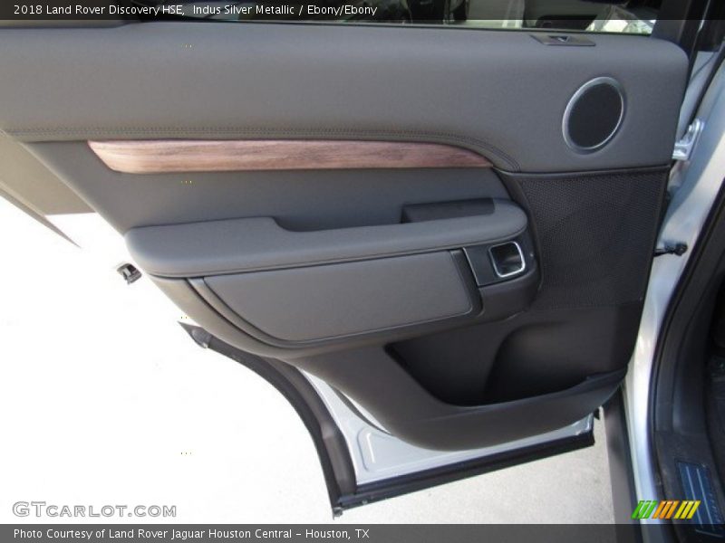 Indus Silver Metallic / Ebony/Ebony 2018 Land Rover Discovery HSE