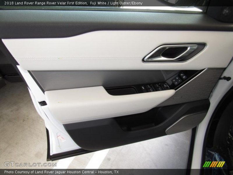 Fuji White / Light Oyster/Ebony 2018 Land Rover Range Rover Velar First Edition