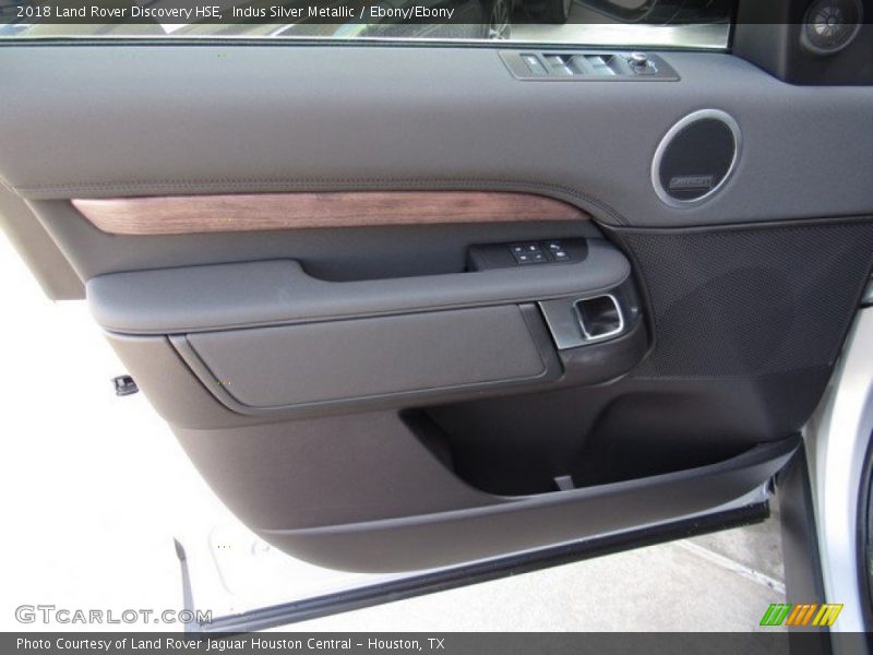 Indus Silver Metallic / Ebony/Ebony 2018 Land Rover Discovery HSE