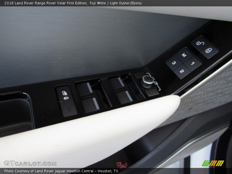 Fuji White / Light Oyster/Ebony 2018 Land Rover Range Rover Velar First Edition