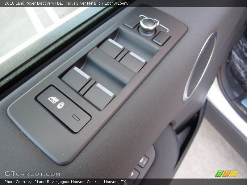 Indus Silver Metallic / Ebony/Ebony 2018 Land Rover Discovery HSE