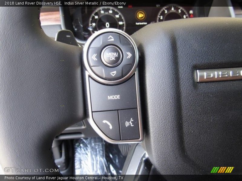 Indus Silver Metallic / Ebony/Ebony 2018 Land Rover Discovery HSE