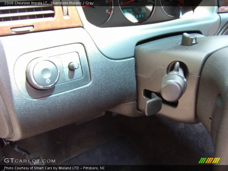 Silverstone Metallic / Gray 2008 Chevrolet Impala LT