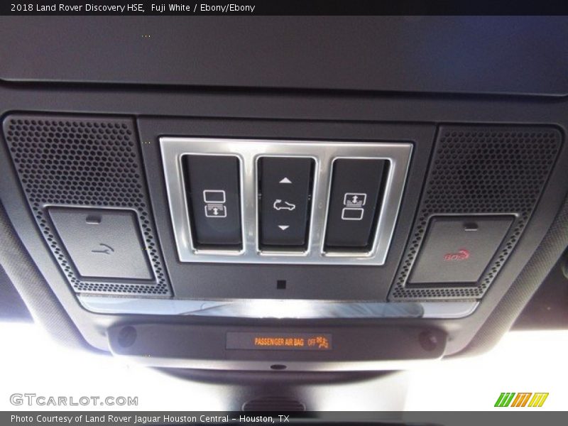 Fuji White / Ebony/Ebony 2018 Land Rover Discovery HSE