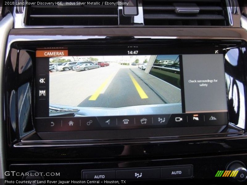 Indus Silver Metallic / Ebony/Ebony 2018 Land Rover Discovery HSE