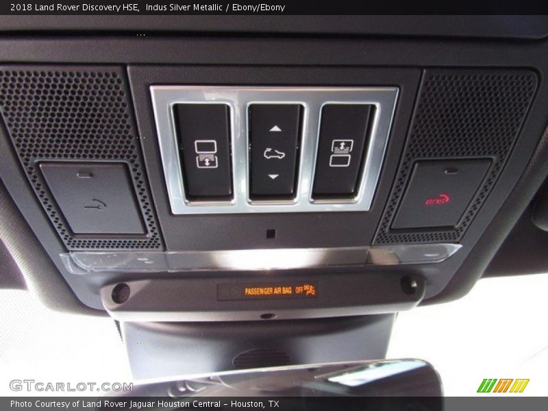 Indus Silver Metallic / Ebony/Ebony 2018 Land Rover Discovery HSE