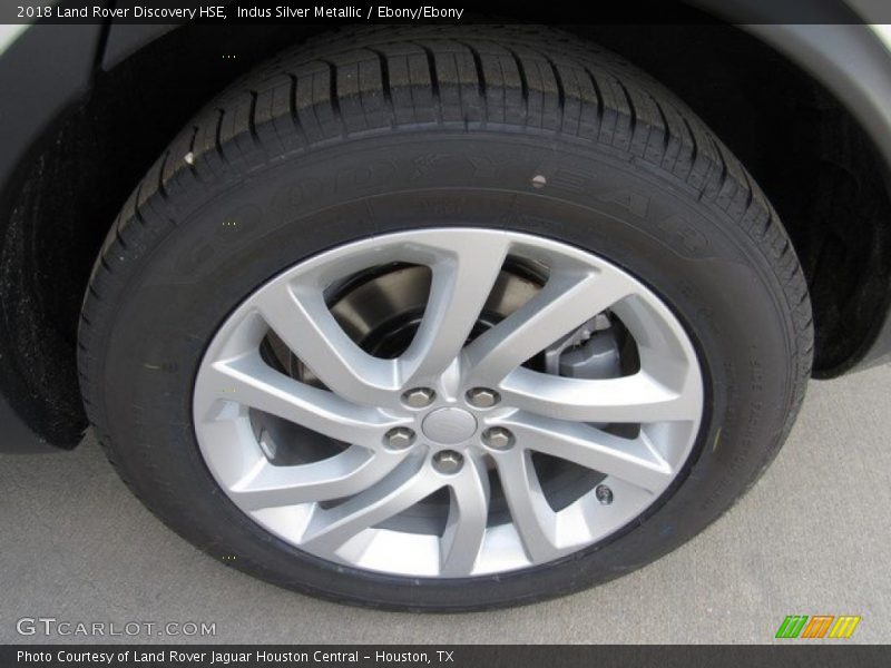 Indus Silver Metallic / Ebony/Ebony 2018 Land Rover Discovery HSE