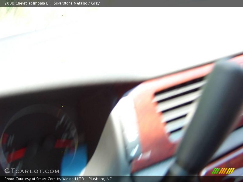Silverstone Metallic / Gray 2008 Chevrolet Impala LT