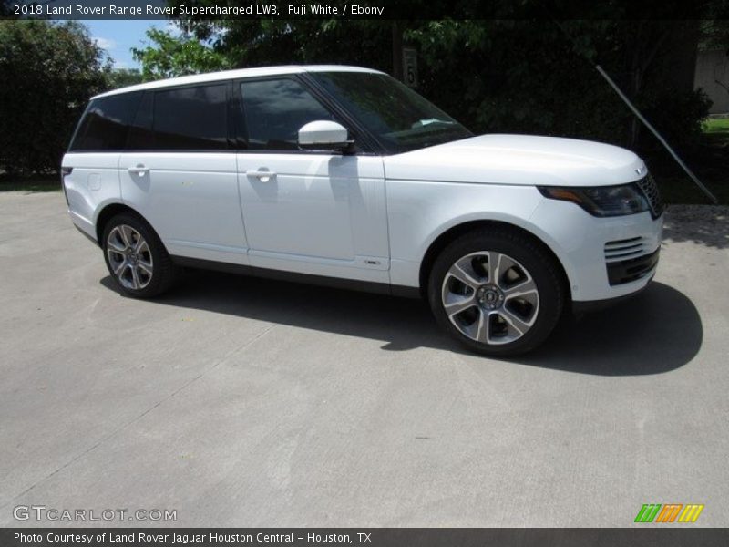 Fuji White / Ebony 2018 Land Rover Range Rover Supercharged LWB
