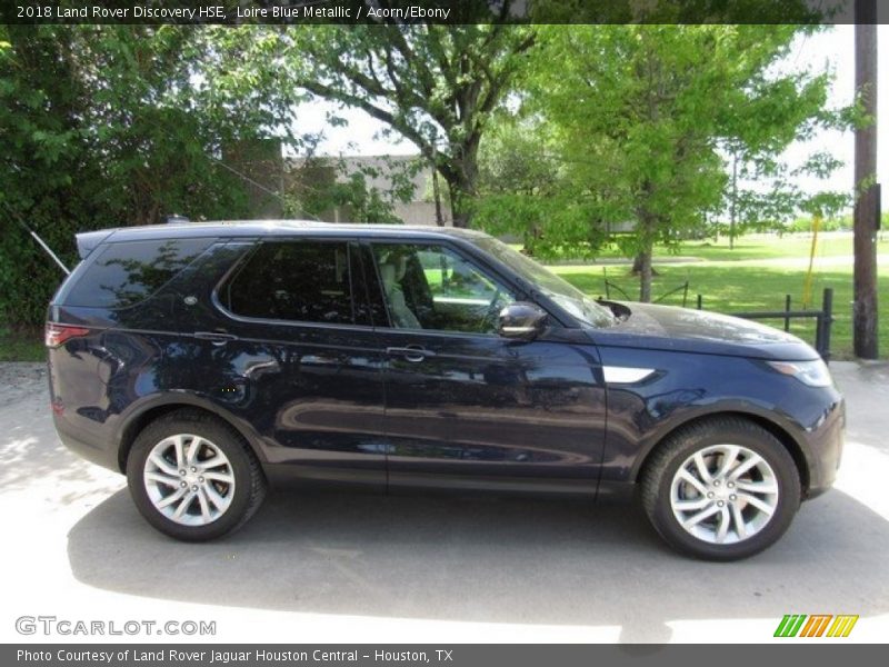 Loire Blue Metallic / Acorn/Ebony 2018 Land Rover Discovery HSE