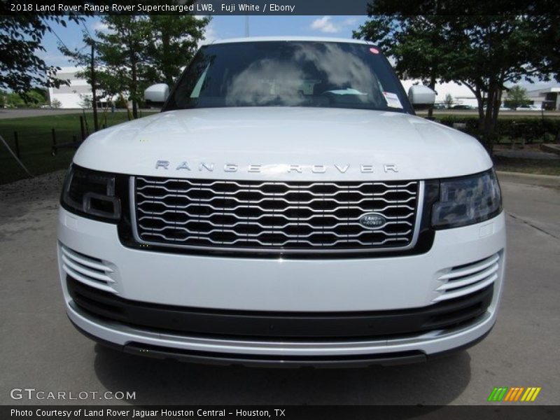 Fuji White / Ebony 2018 Land Rover Range Rover Supercharged LWB