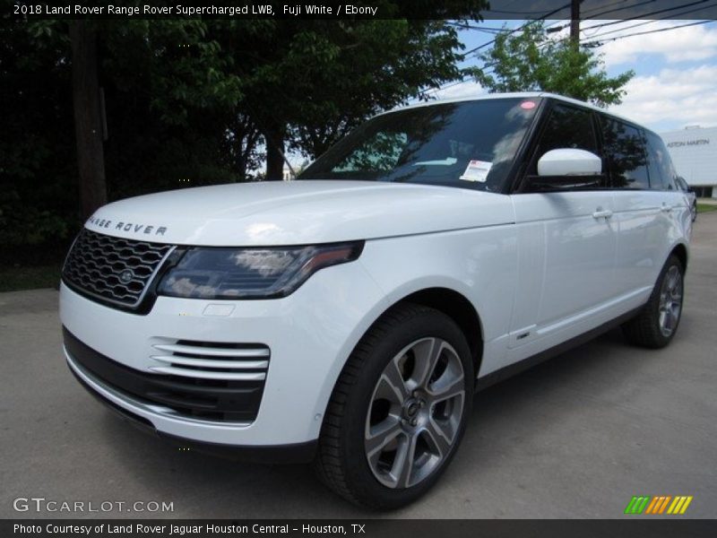 Fuji White / Ebony 2018 Land Rover Range Rover Supercharged LWB
