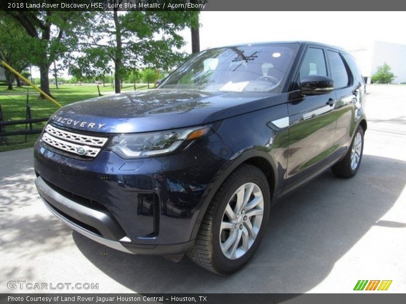 Loire Blue Metallic / Acorn/Ebony 2018 Land Rover Discovery HSE