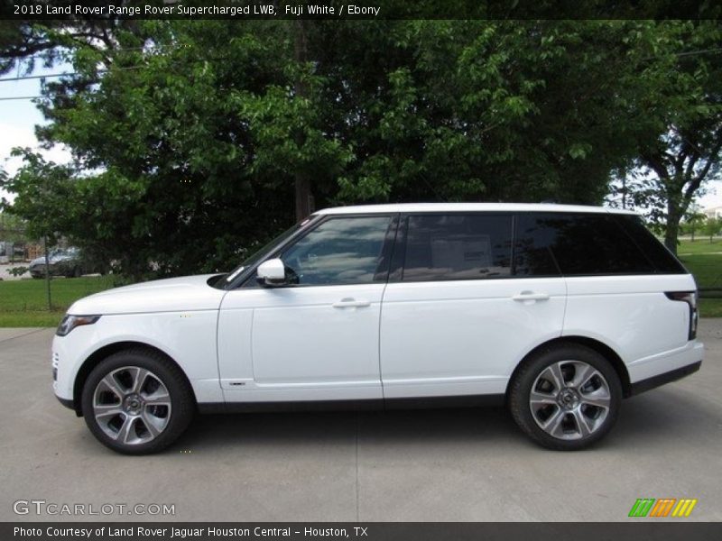 Fuji White / Ebony 2018 Land Rover Range Rover Supercharged LWB