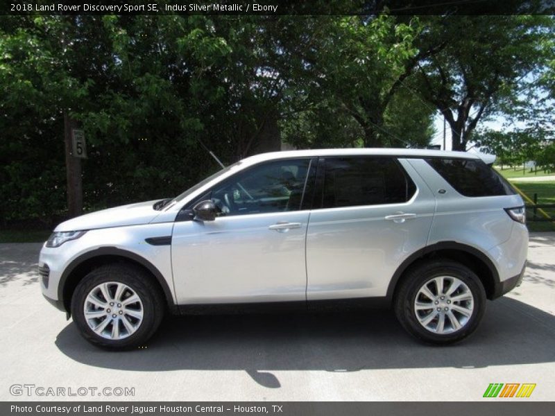 Indus Silver Metallic / Ebony 2018 Land Rover Discovery Sport SE