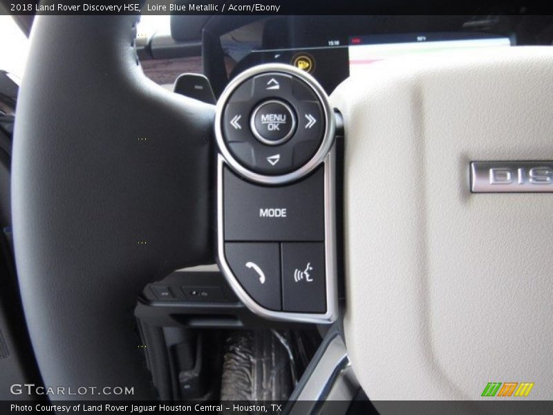 Loire Blue Metallic / Acorn/Ebony 2018 Land Rover Discovery HSE