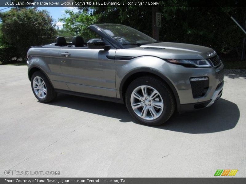 Silicon Silver / Ebony 2018 Land Rover Range Rover Evoque Convertible HSE Dynamic