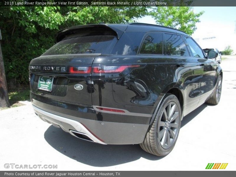 Santorini Black Metallic / Light Oyster/Ebony 2018 Land Rover Range Rover Velar First Edition