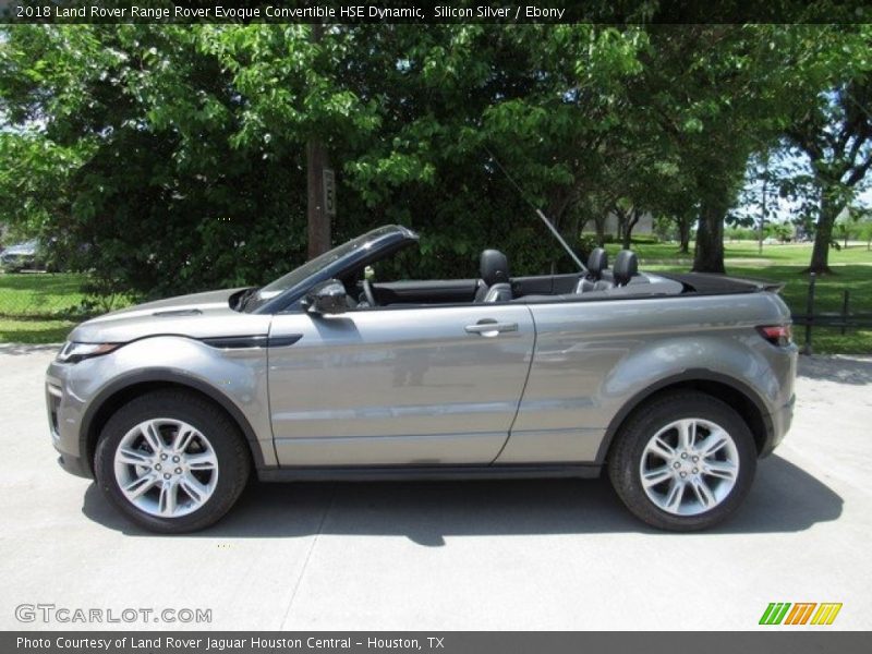  2018 Range Rover Evoque Convertible HSE Dynamic Silicon Silver