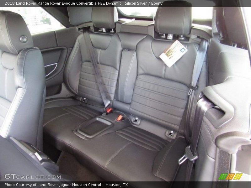 Rear Seat of 2018 Range Rover Evoque Convertible HSE Dynamic