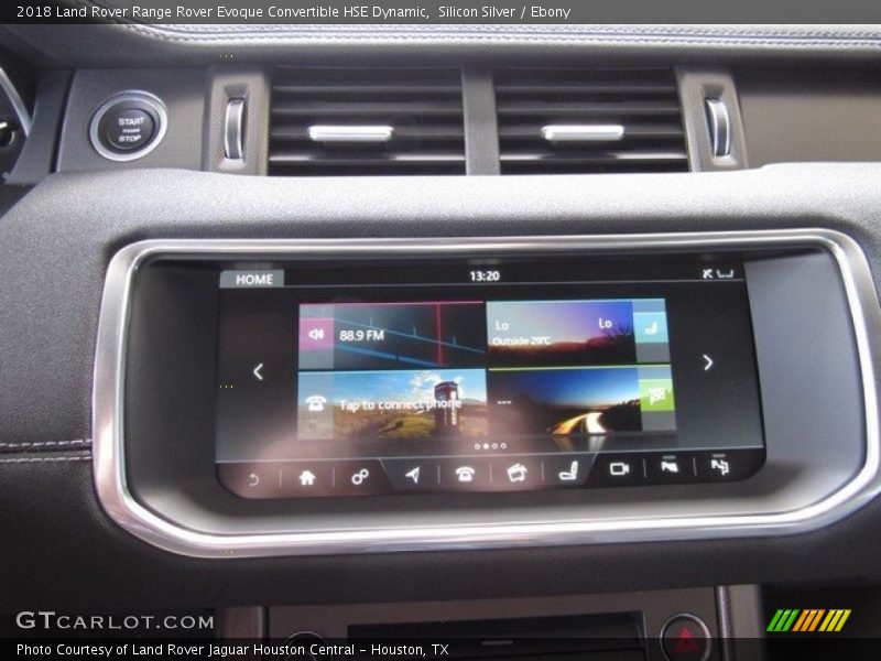 Silicon Silver / Ebony 2018 Land Rover Range Rover Evoque Convertible HSE Dynamic