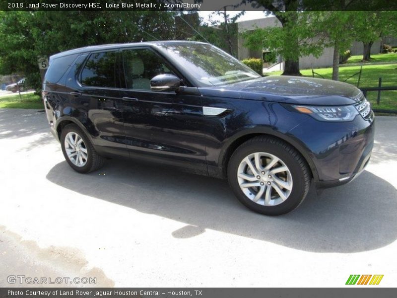 Loire Blue Metallic / Acorn/Ebony 2018 Land Rover Discovery HSE