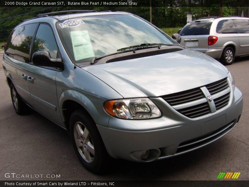 Butane Blue Pearl / Medium Slate Gray 2006 Dodge Grand Caravan SXT