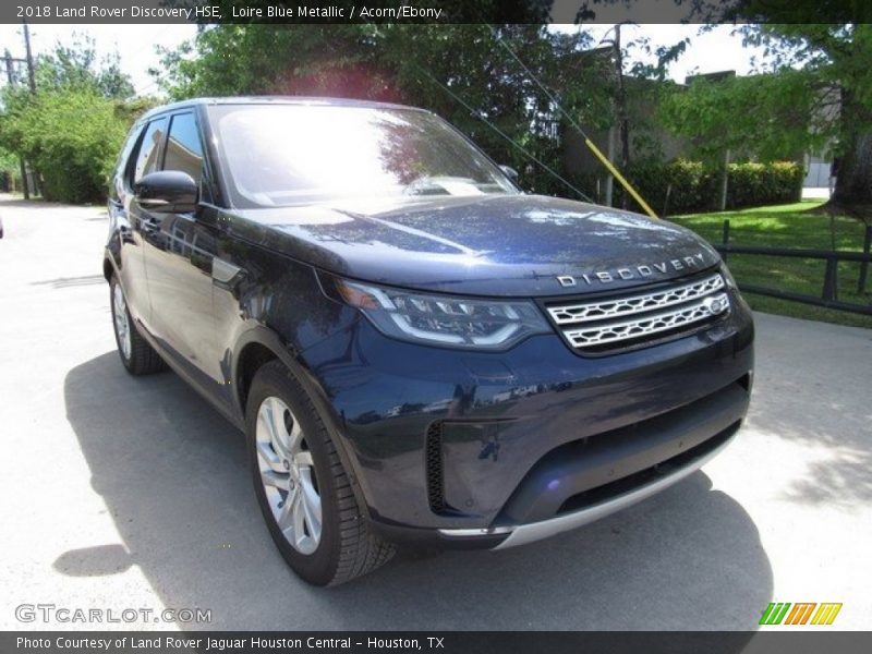 Loire Blue Metallic / Acorn/Ebony 2018 Land Rover Discovery HSE