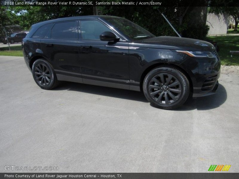 Santorini Black Metallic / Acorn/Ebony 2018 Land Rover Range Rover Velar R Dynamic SE