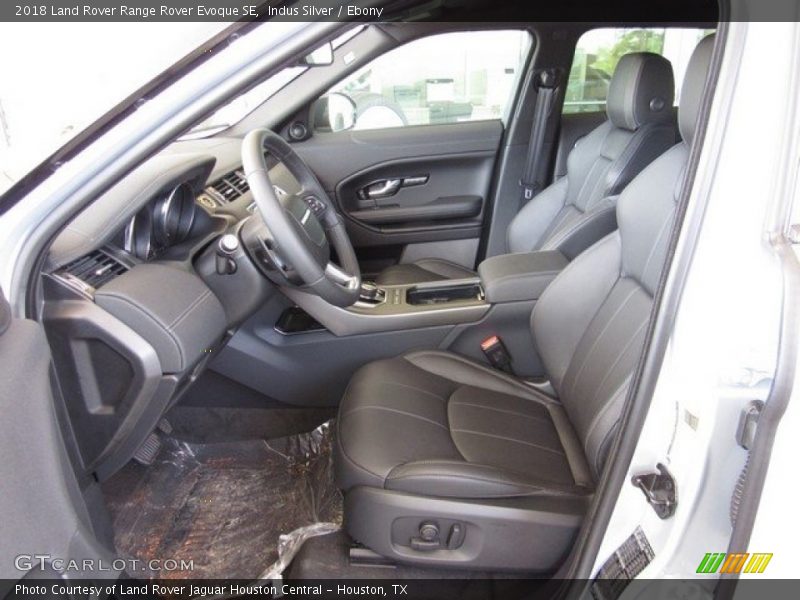 Indus Silver / Ebony 2018 Land Rover Range Rover Evoque SE