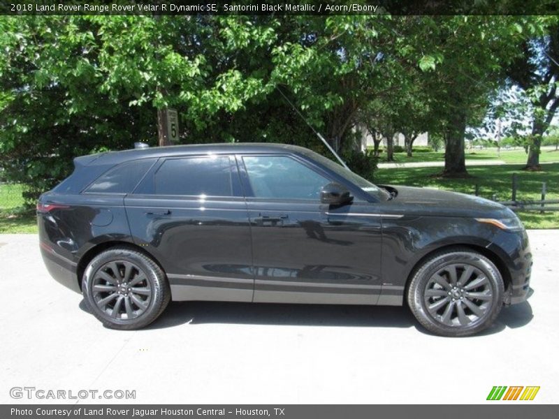 Santorini Black Metallic / Acorn/Ebony 2018 Land Rover Range Rover Velar R Dynamic SE